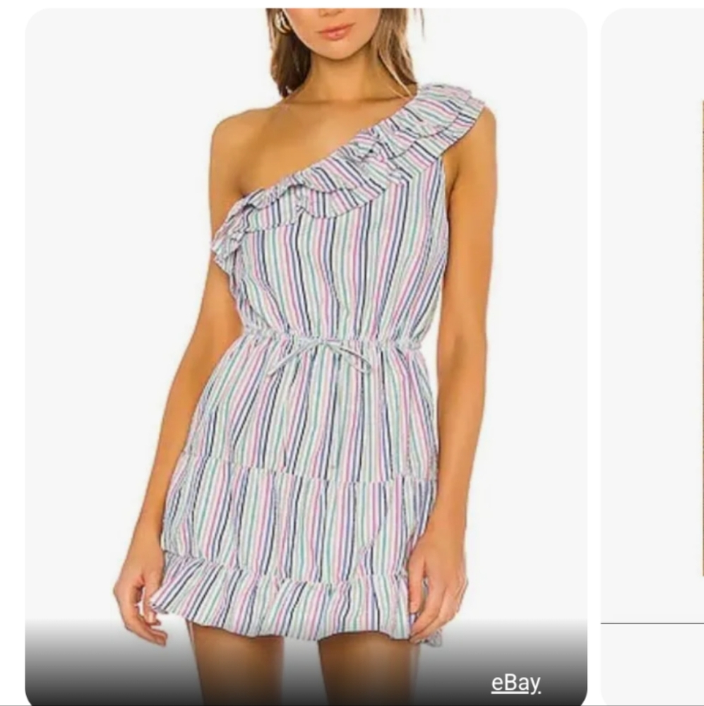 Lovers & Friends seer sucker dress